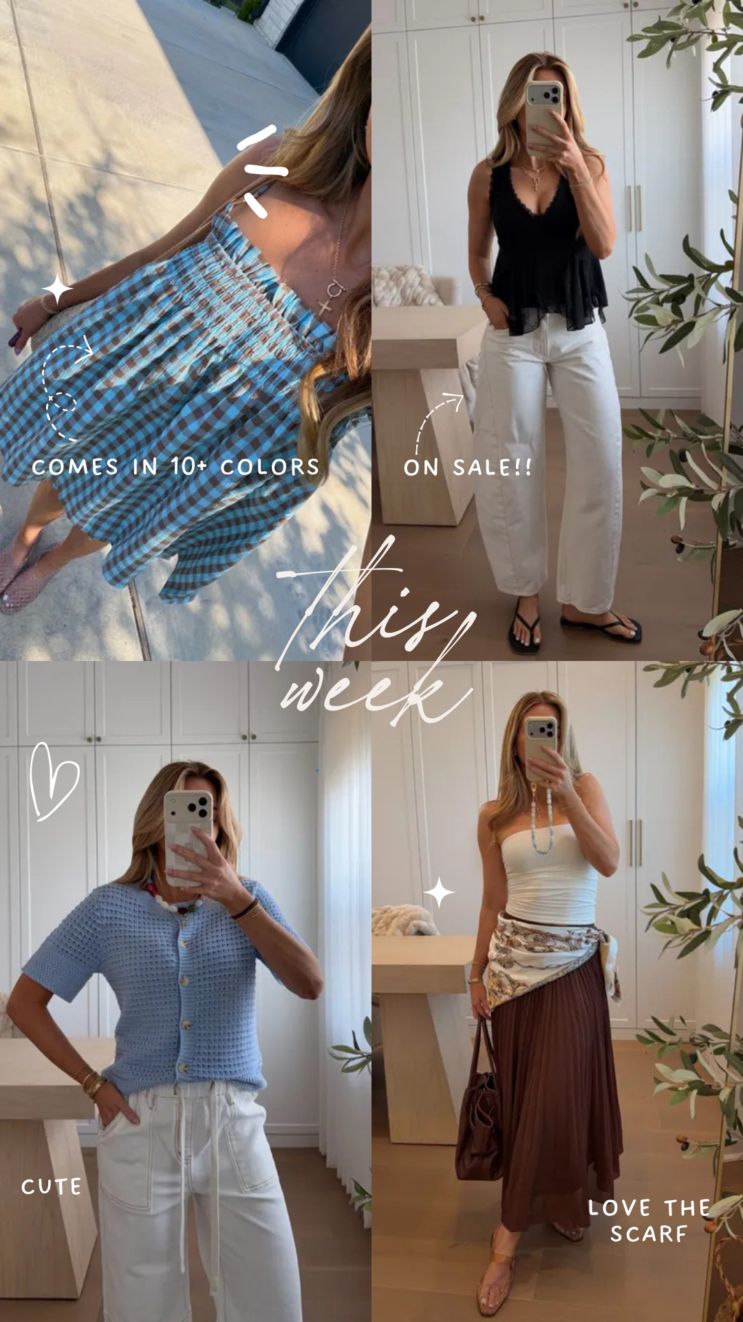 what ive been wearing recently 🤍

casual outfits, sale alert, denim, matching set, maxi skirt, amazon fashion, michele jaliene 

 #LTKootd #LTKSaleAlert #LTKPetite