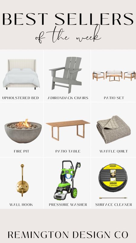 This Week’s Bestsellers - Bedroom furniture - outdoor furniture - pressure washer - patio furniture 

#LTKhome