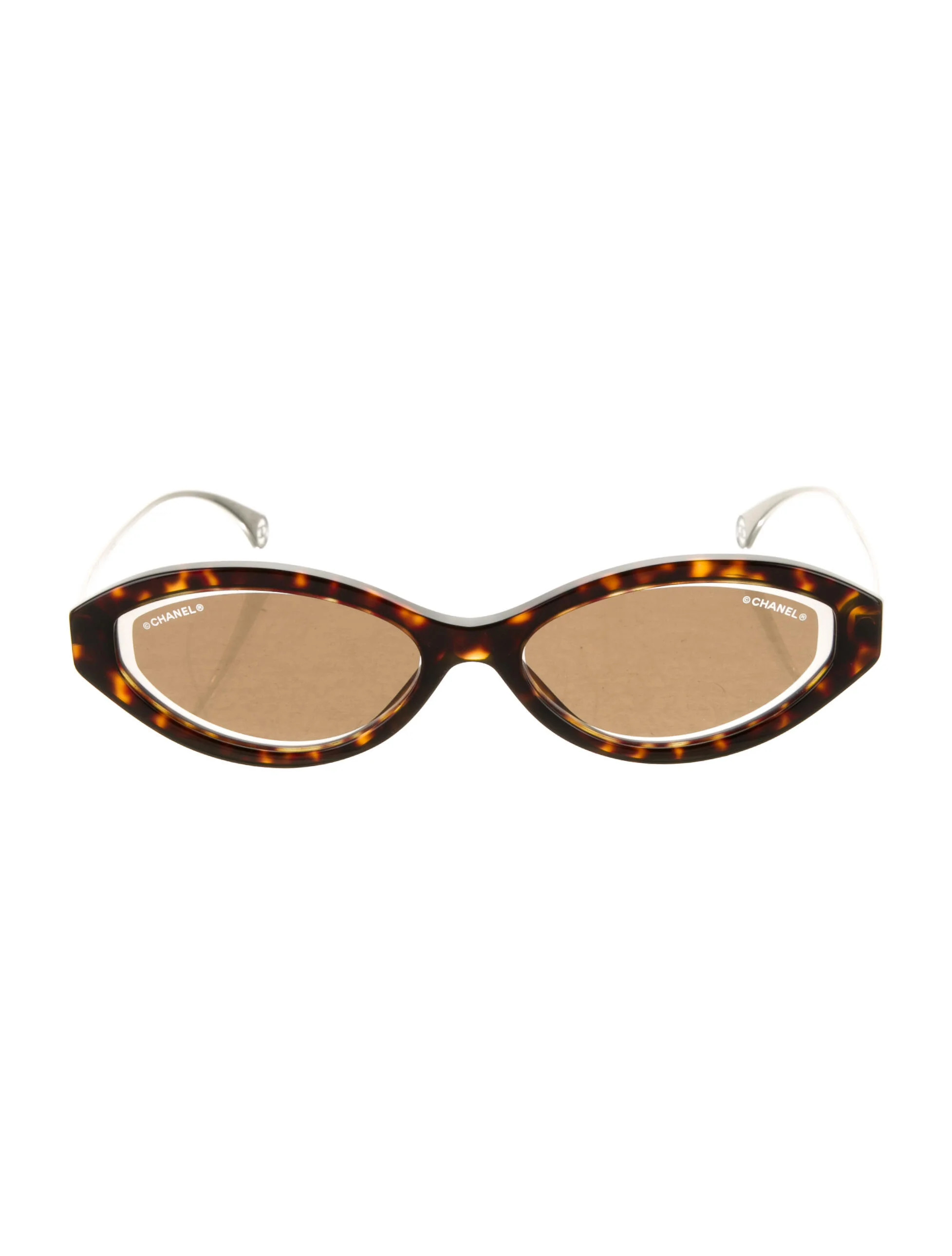 Interlocking CC Logo Cat-Eye Sunglasses | The RealReal