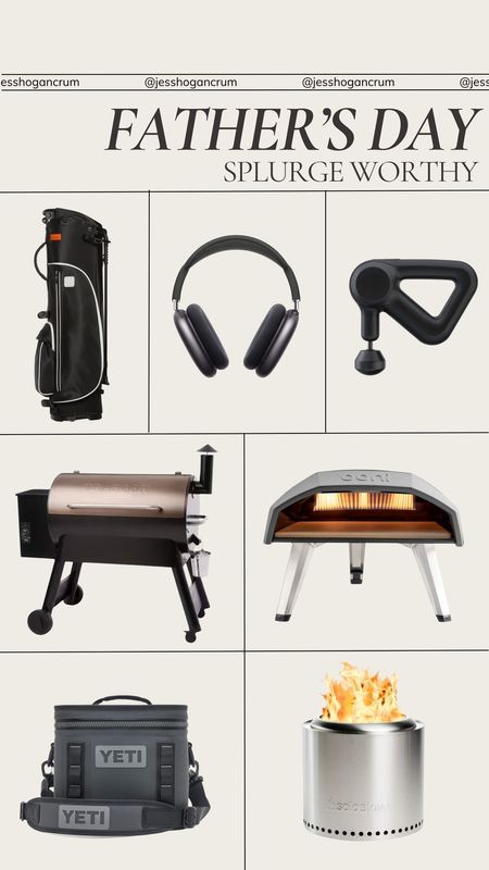 Father’s Day splurge worthy gift ideas! I’m loving these gift ideas for Father’s Day!

Father’s Day gift guide, splurge worthy gifts, for him, traeger, ooni oven, theragun, airpod max

#LTKfindsunder100 #LTKfindsunder50 

#LTKGiftGuide