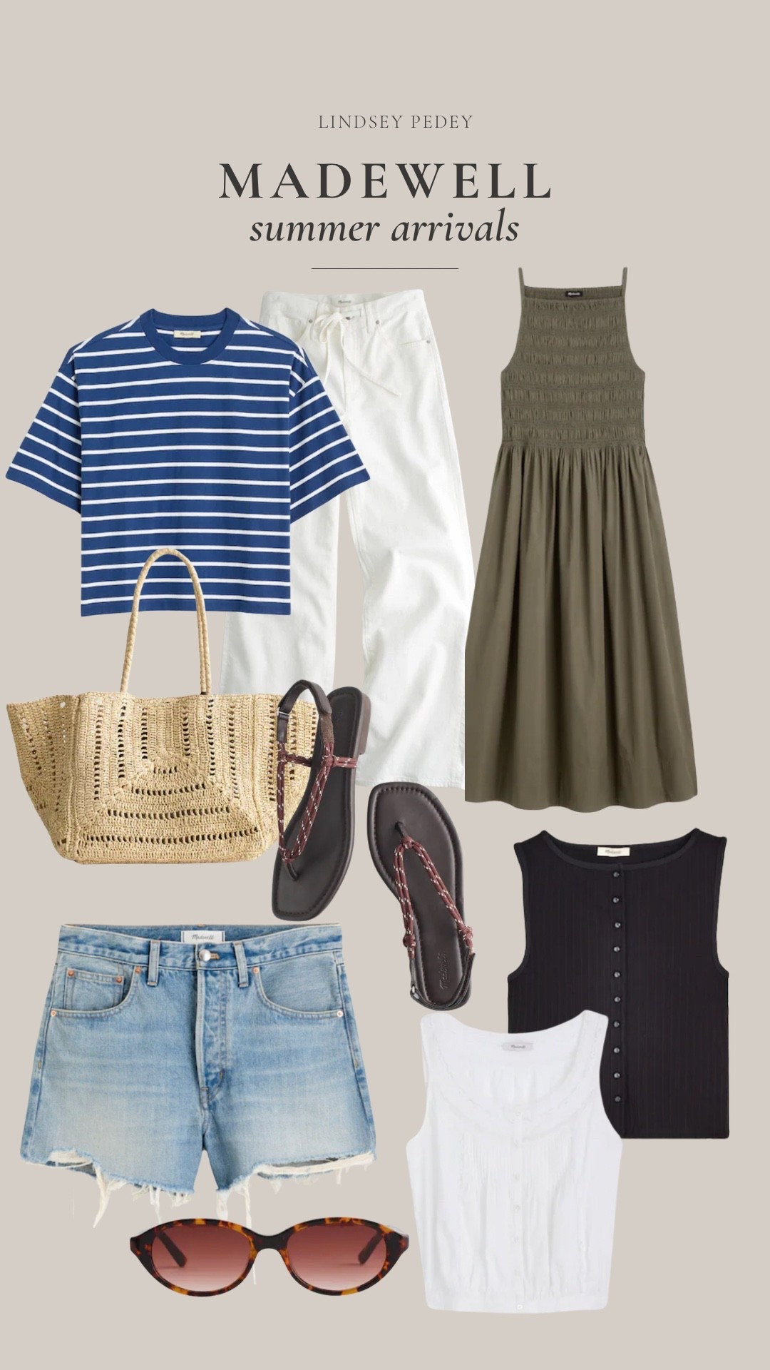 Madewell new arrivals for summer!

Summer style, summer outfits, summer dress, summer bag, white denim, sandals, tank top

#LTKSeasonal #LTKootd #LTKgrwm