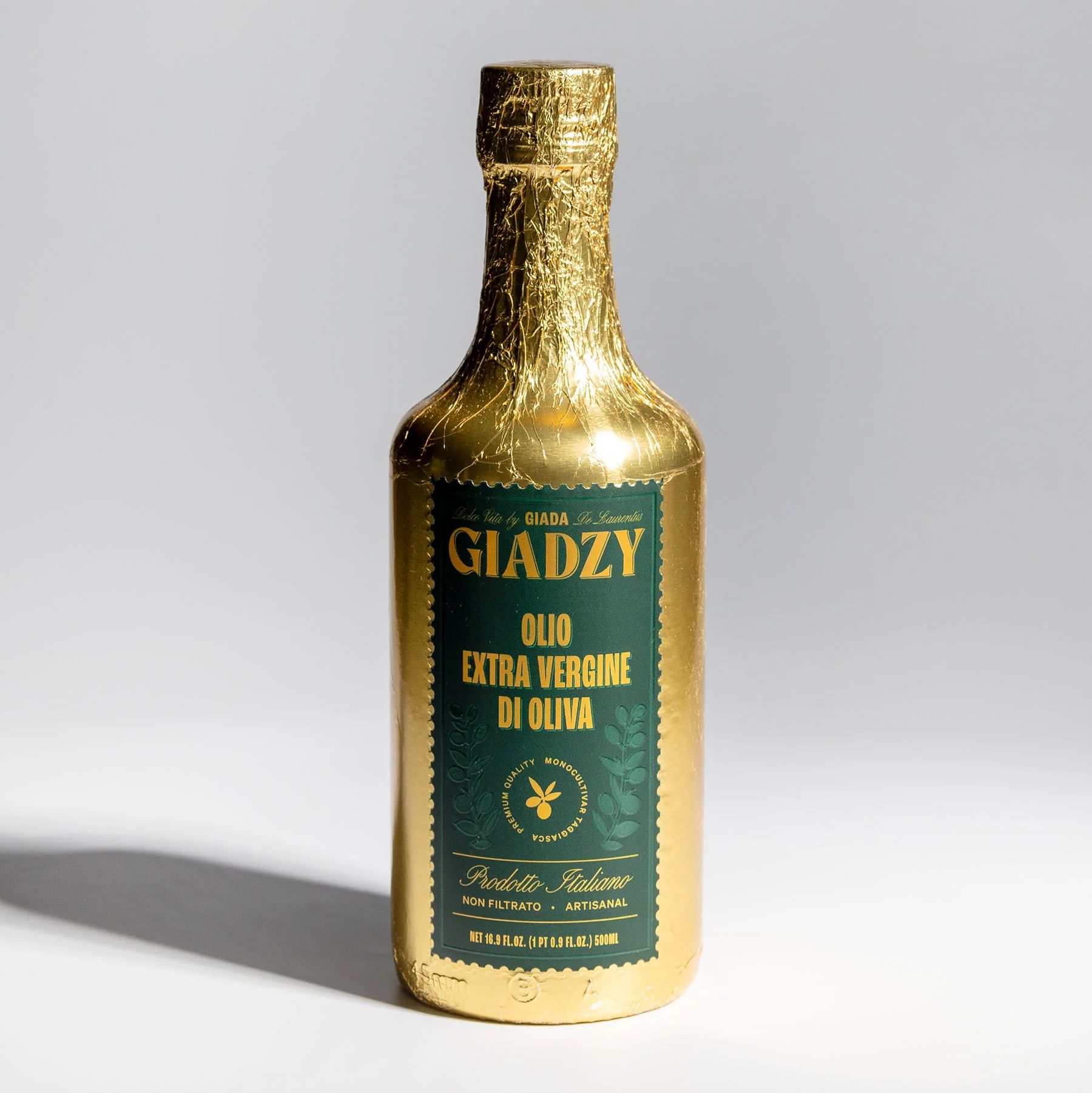 Gold-Wrapped Extra Virgin Olive Oil | Giadzy