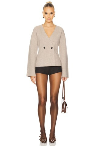 Rag & Bone Lori Cardigan in Oatmeal from Revolve.com | Revolve Clothing (Global)