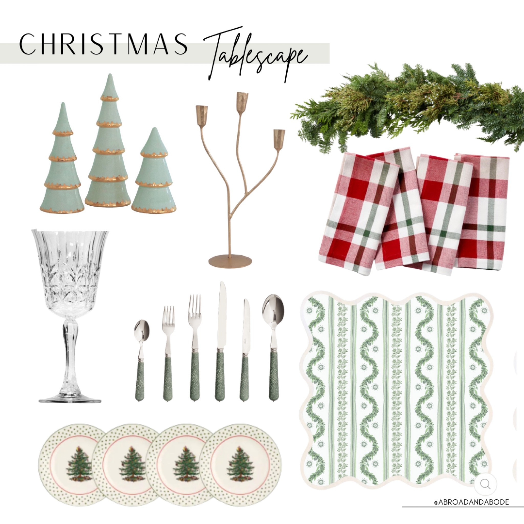 Set the table for hosting Christmas!

Tablescape, Christmas decor, Christmas, holidays, glass ware, wine glasses, candle holders, placemats, table setting, holiday decor

#LTKHoliday #LTKhome #LTKSeasonal