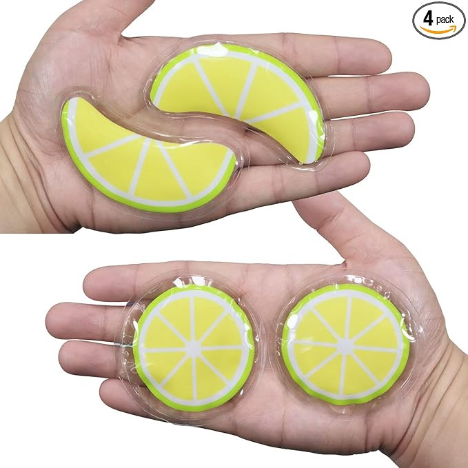 Gel Ice Pack Reusable Cooling Eye Pads and Under Eye Patches,Eye Hot Cold Treatment Pack for Redn... | Amazon (US)