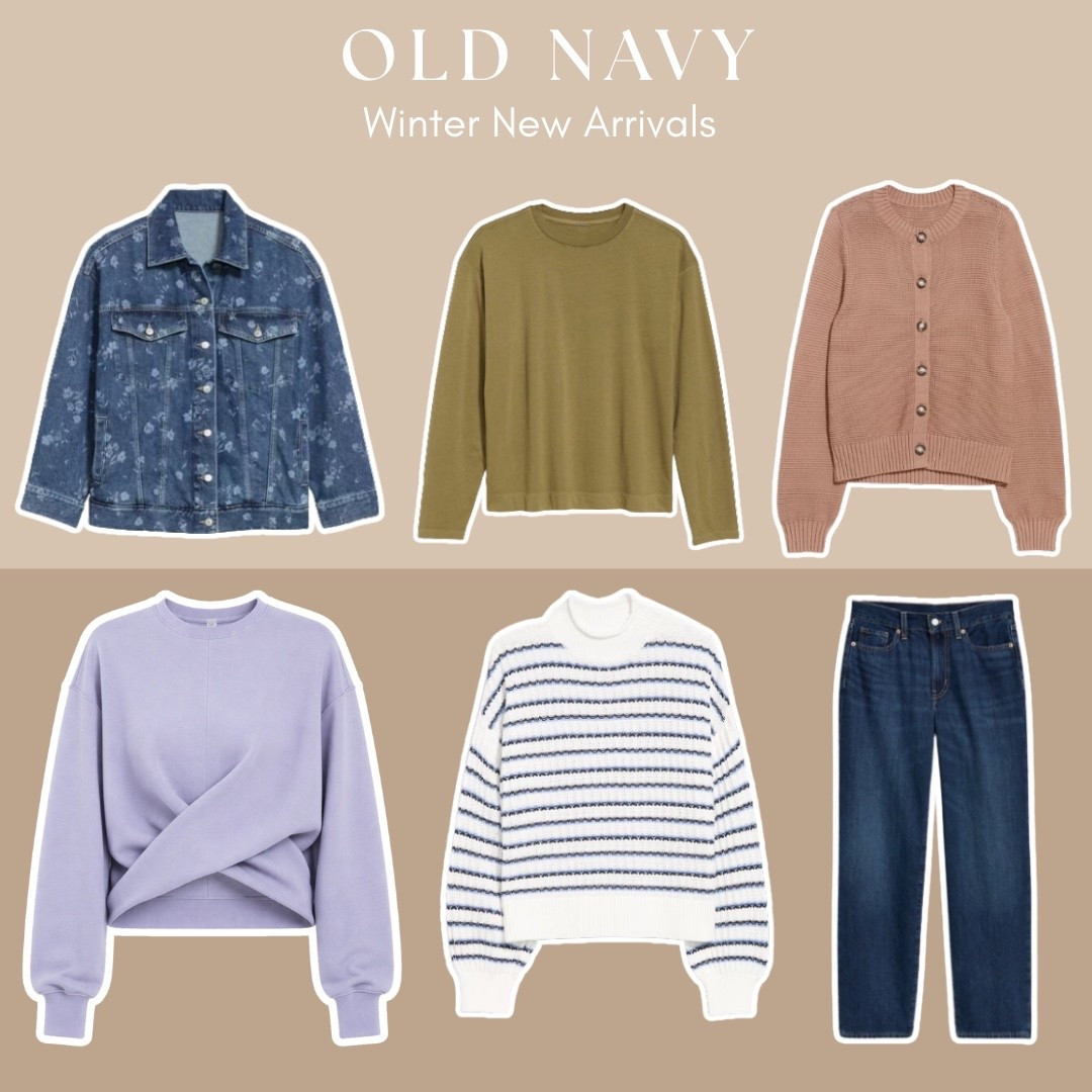 ✨ New at Old Navy! ✨ Loving these winter arrivals—perfect for layering and everyday cozy style. From soft knits to classic denim, these pieces are affordable, versatile, and easy to mix and match.

#LTKSeasonal #LTKFindsUnder50 #LTKWorkwear