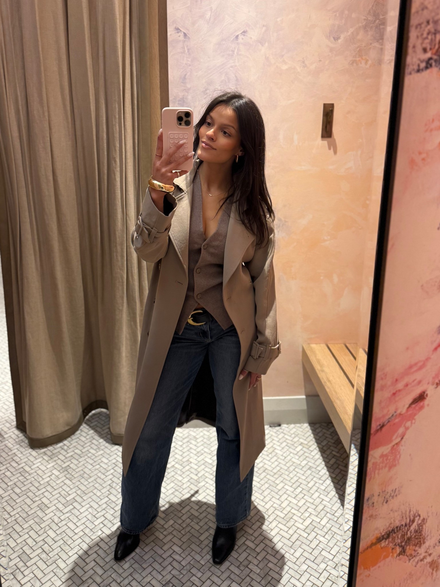 Long trench coats all winter 🧥😍🫶🏼