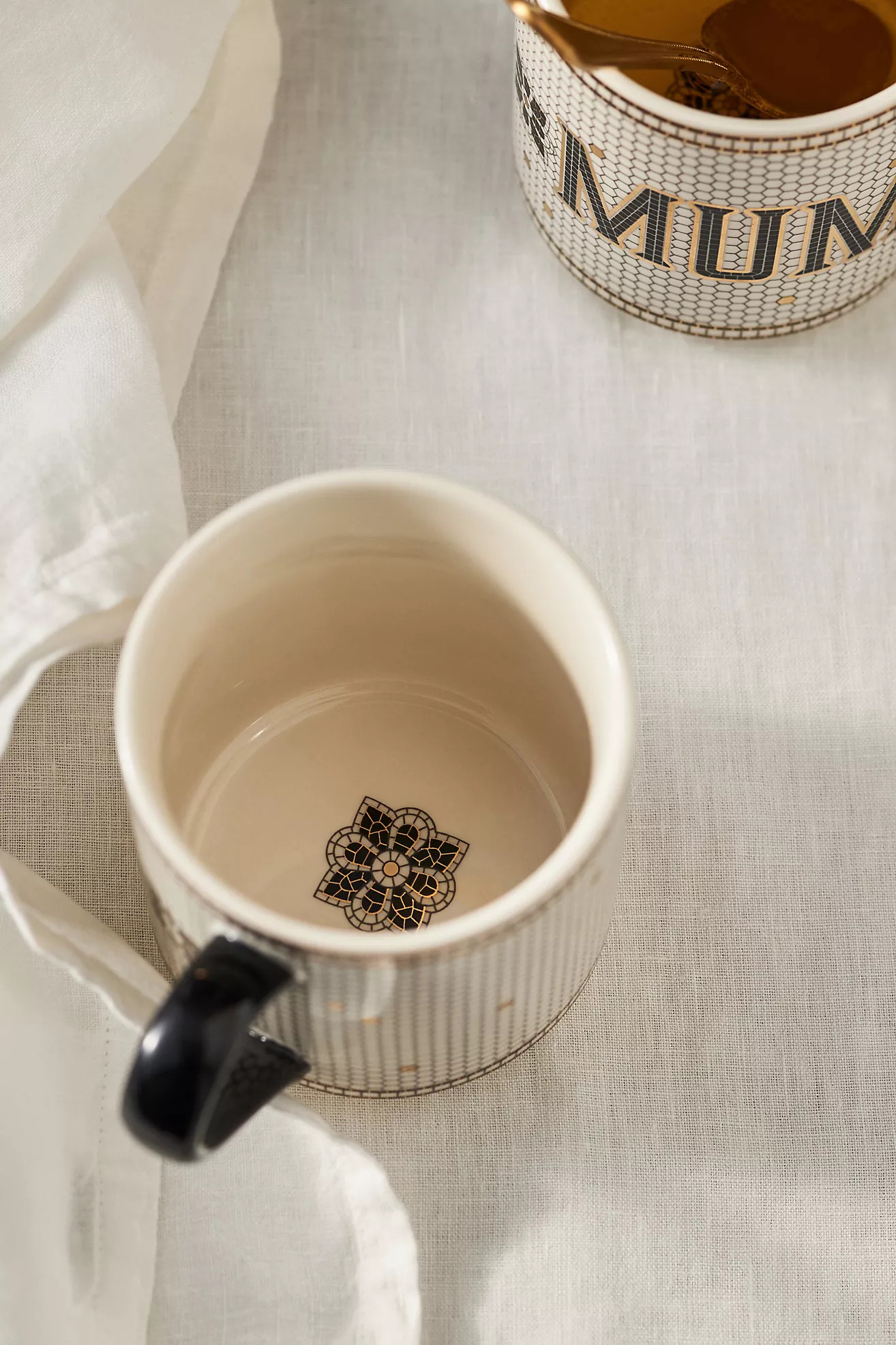 The Bistro Tile Stoneware Mug: Family Edition | Anthropologie (US)