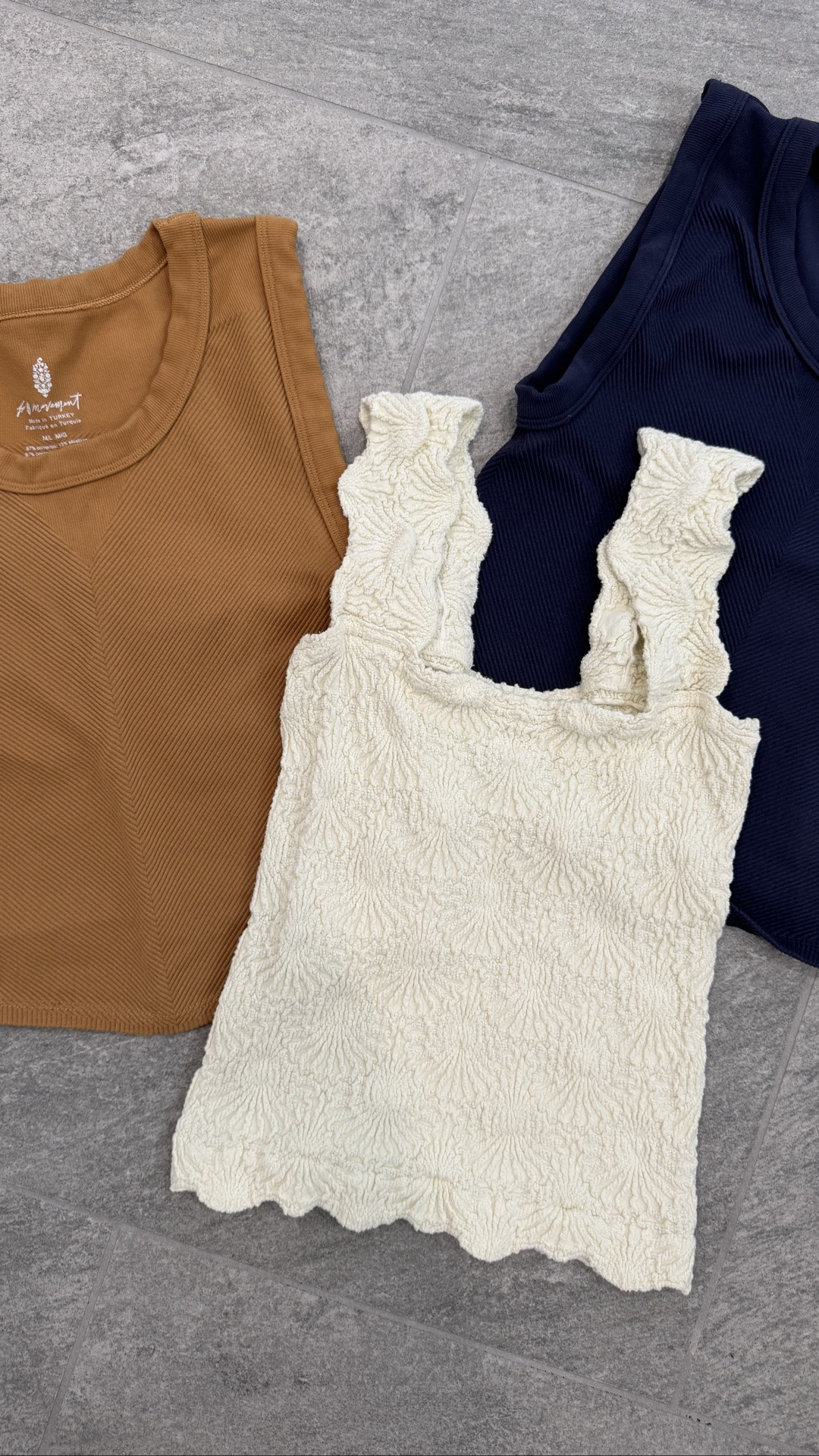 Love these Free People tank tops! Versatile and wash great. Can add to lots of style recipes and make great basics for a capsules wardrobe. I sized up in the Free Throw tanks.

#LTKSeasonal #LTKOver40