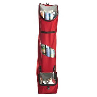 Santa's Bags Hanging Wrapping Paper Storage Container with Extra Gift Wrap Accessory Storage Bin ... | The Home Depot