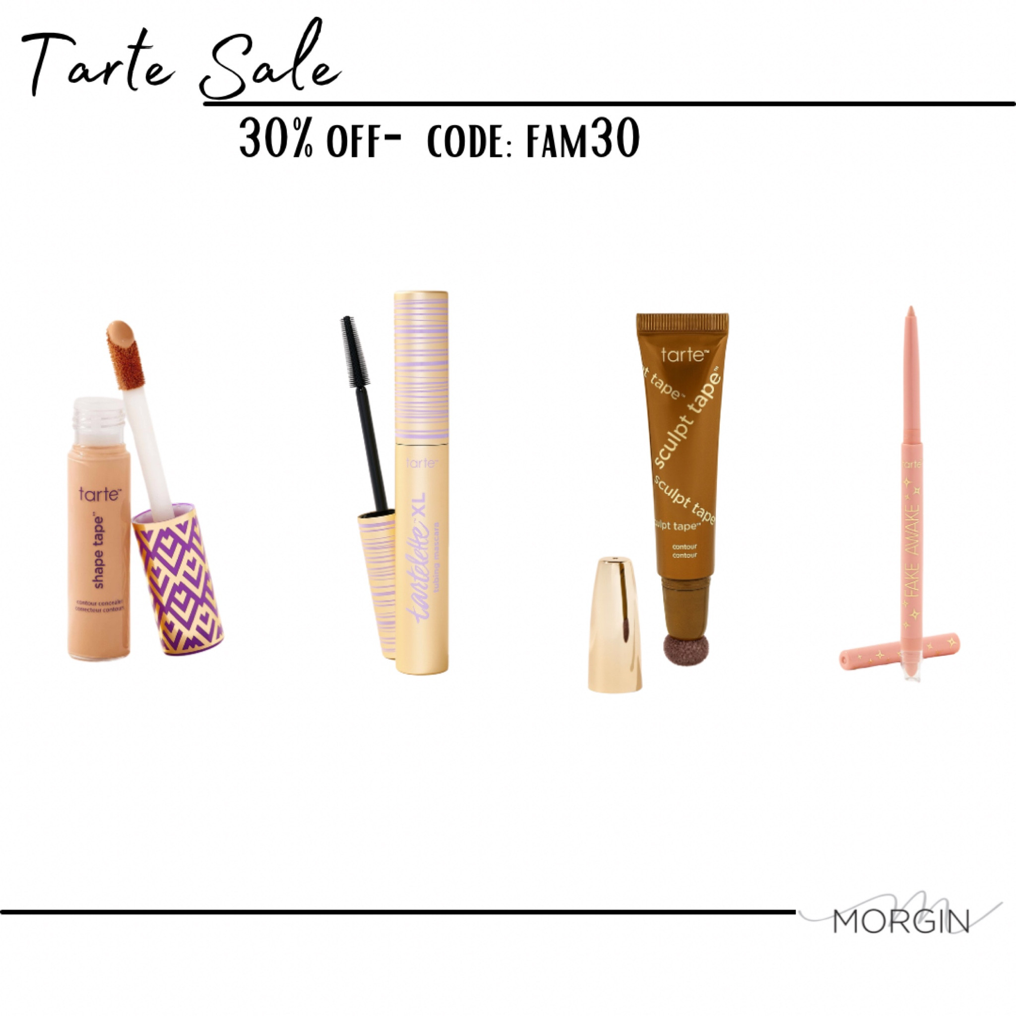 My favorites from the sale 👏🏻 #tartecosmetics #tartemakeup #morginm 