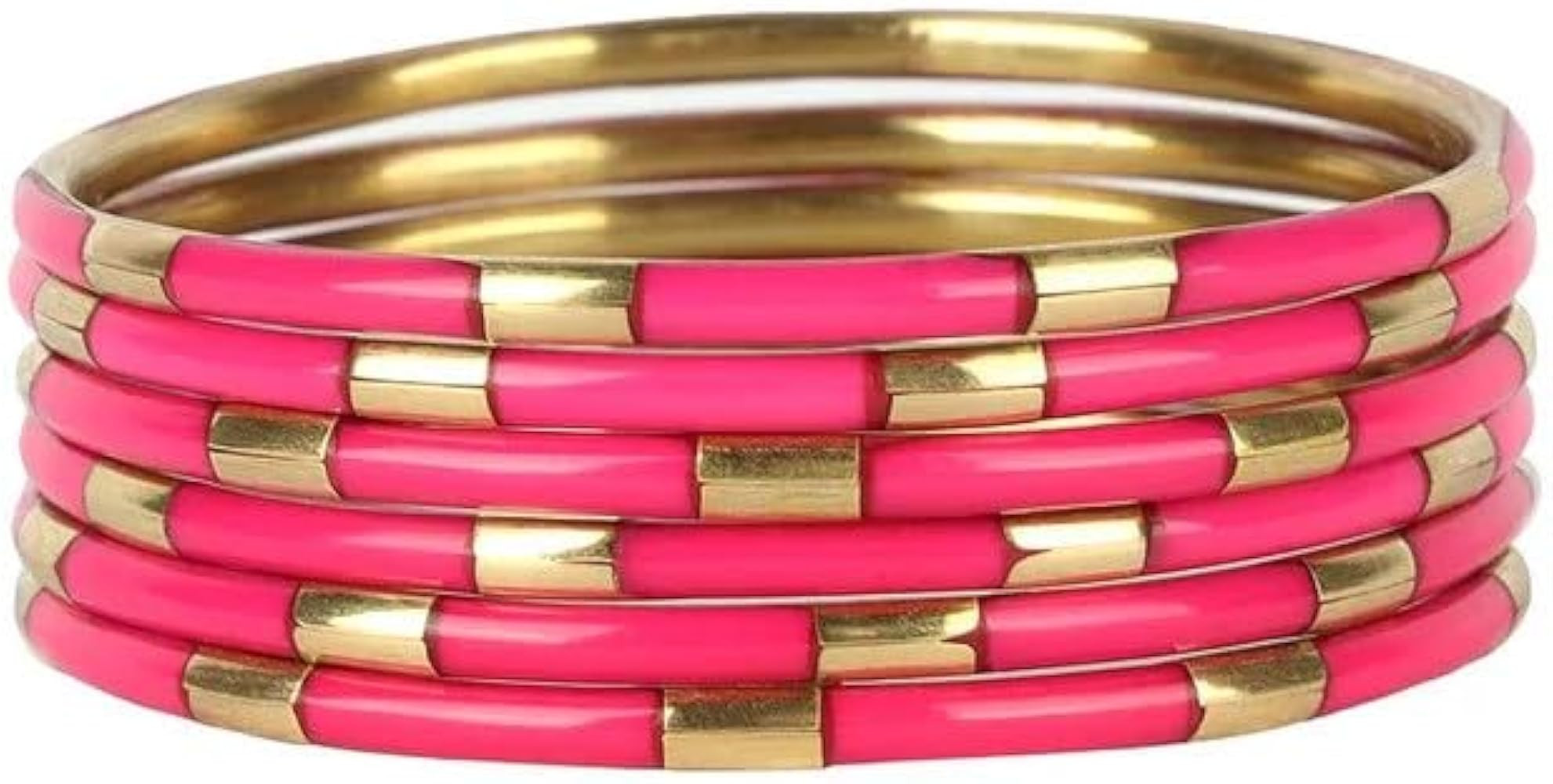 BuDhaGirl Veda Bracelets - Set of 6 | Amazon (US)