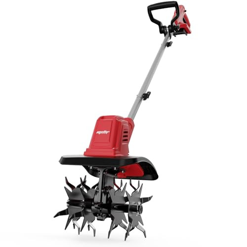 Brushless Cordless Tiller Cultivator Compatible with Milwaukee 18V Battery (Tool Only), Electric ... | Amazon (US)