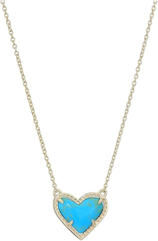 Kendra Scott Ari Heart Adjustable Length Pendant Necklace for Women, Fashion Jewelry | Amazon (US)
