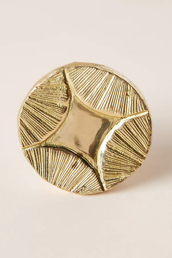 Graham Brass Knobs, Set of 2 | Anthropologie (US)