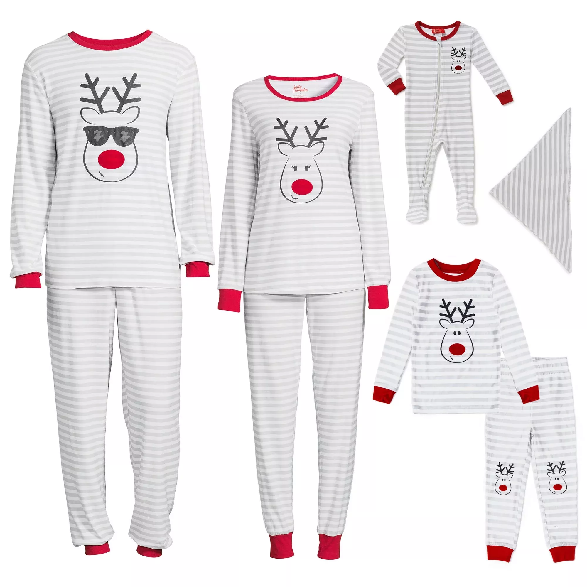 Jolly Jammies Women's Plaid Bears Matching Family Pajamas Sleepwear Set,  2-Piece, Sizes S-3X 