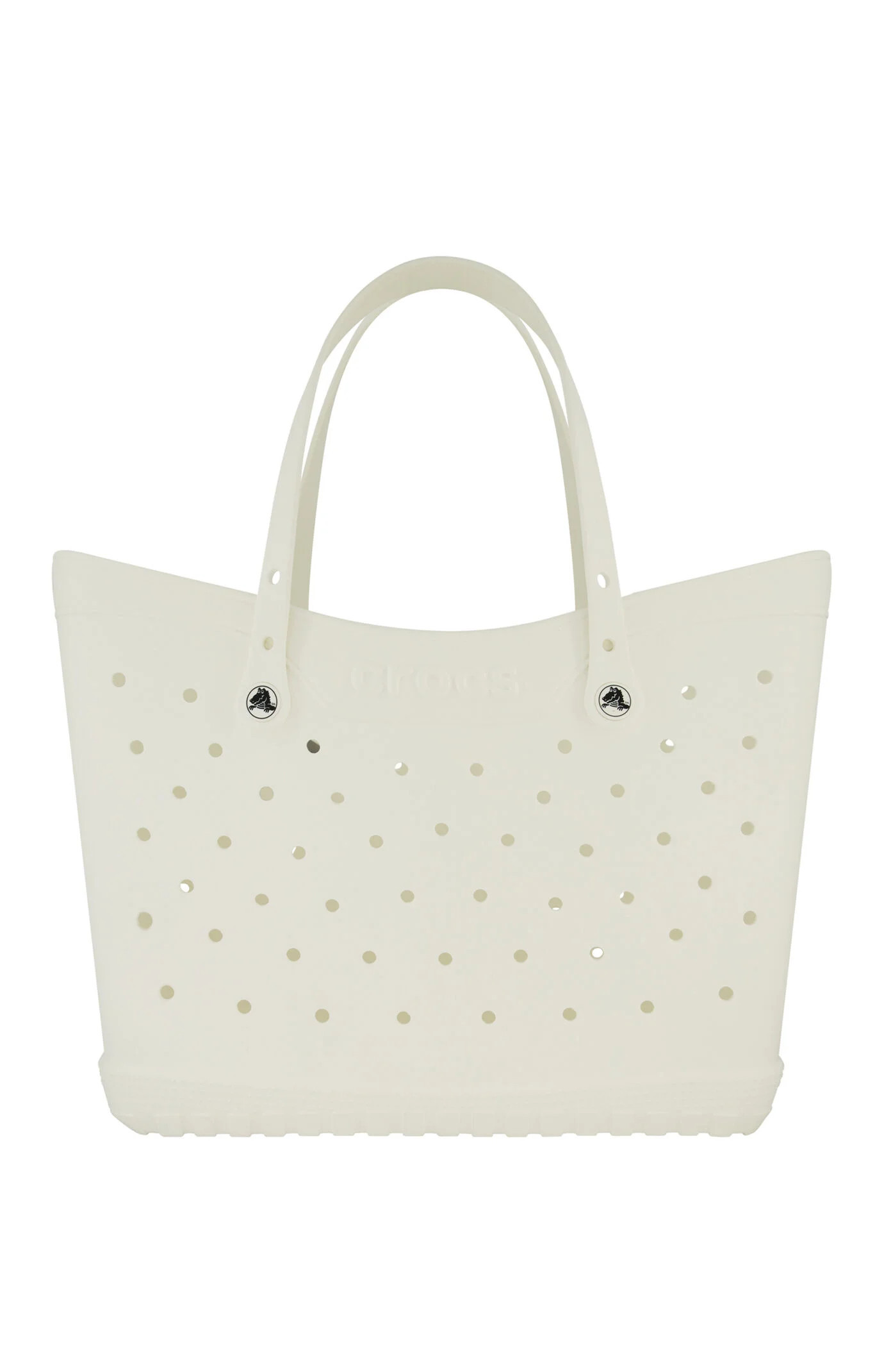 Crocs White Large Classic Tote Bag | PacSun