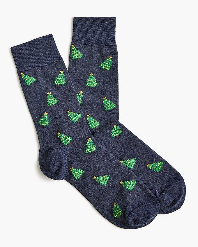Christmas tree socks | J.Crew Factory