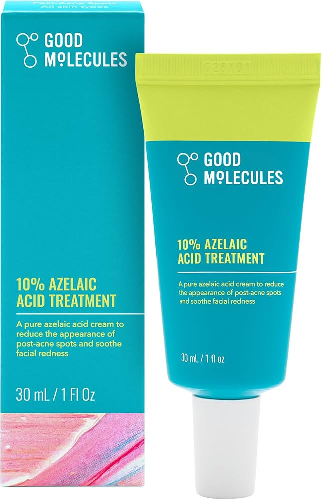 Good Molecules 10% Azelaic Acid Treatment for Face – Soothing Formula for Facial Redness & Unev... | Amazon (US)