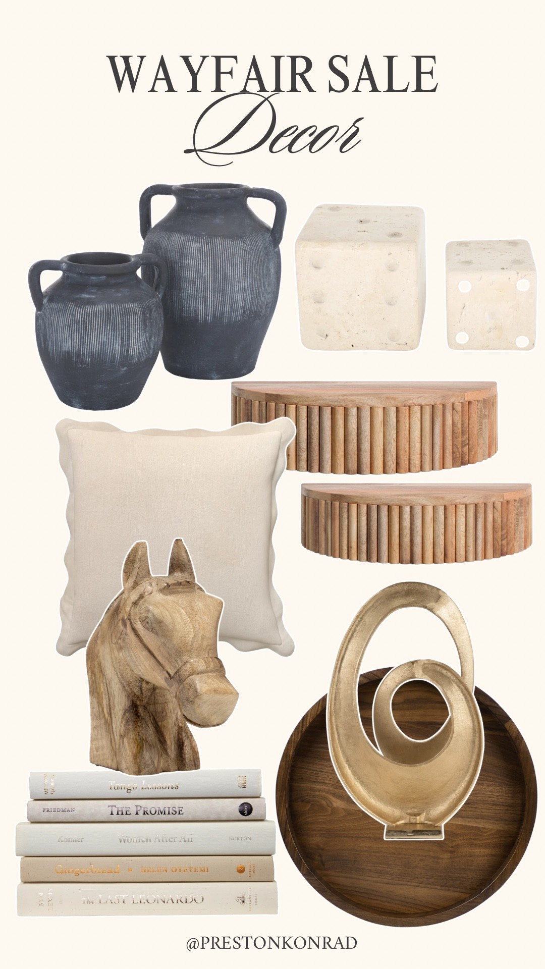 Wayfair’s 5 Days of Deals ends tonight—so I curated my favorite decor finds: decorative books, chic trays, and elevated shelving. The little details that make everything feel intentional @Wayfair 

#LTKMens #LTKHome #LTKSaleAlert