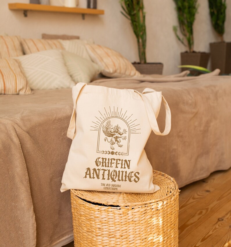 Griffin Antiques, Crescent City Tote, Crescent City Merch, Bryce Quinlan, Light it Up, Bookish To... | Etsy (US)