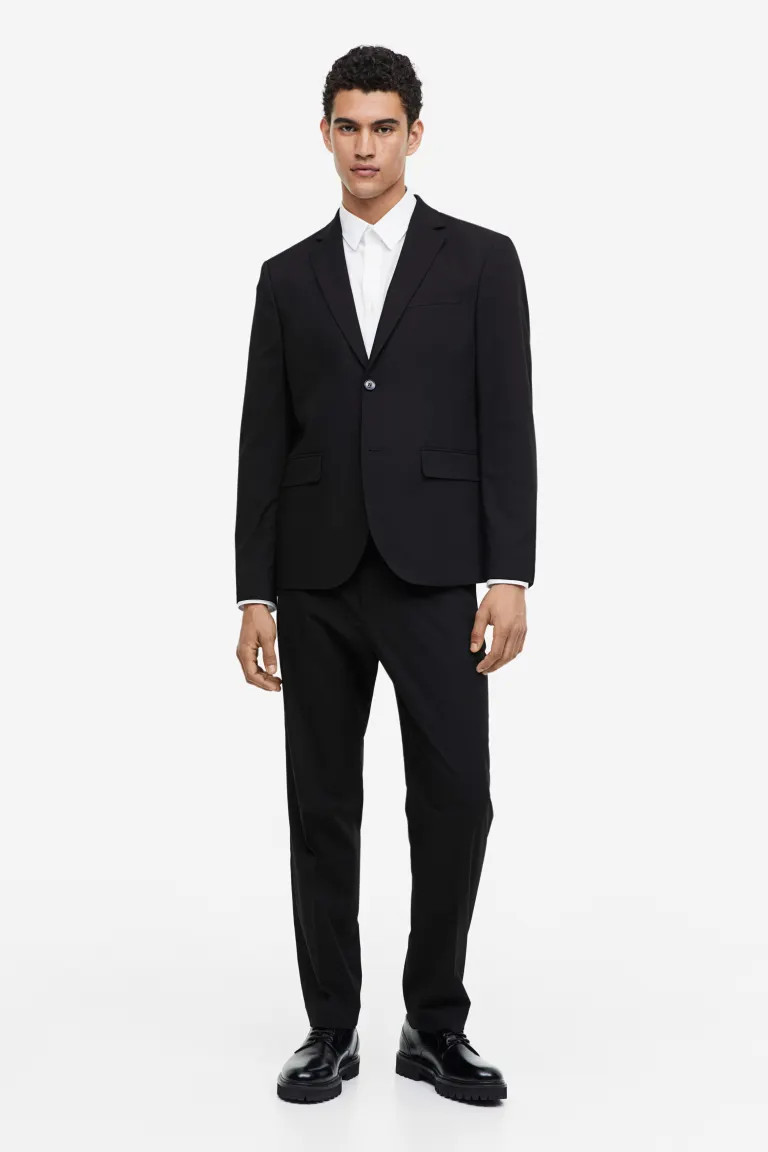 Regular Fit Jacket - Black - Men | H&M US | H&M (US + CA)