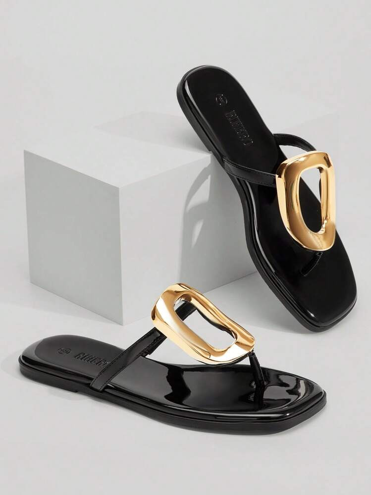 $19.01
-62%
$50.00
$1.00 OFF: No Min. Buy
LocalFlip Flops For Women Comfortable Square Toe Flat Sandals Slip On Summer Beach Slide Sandals With Metal Decoration
4.86
(23)
#20 Bestseller
in Weekly Top Growers Women Flip-Flops

Color: Black Patent



Size
7
7.5
8
8.5
9
5.5
4 left
6
9 left
6.5
9.5
10
11
8 left
True To Size
All size are shipped from Local offering faster delivery.
Qty:

 | SHEIN