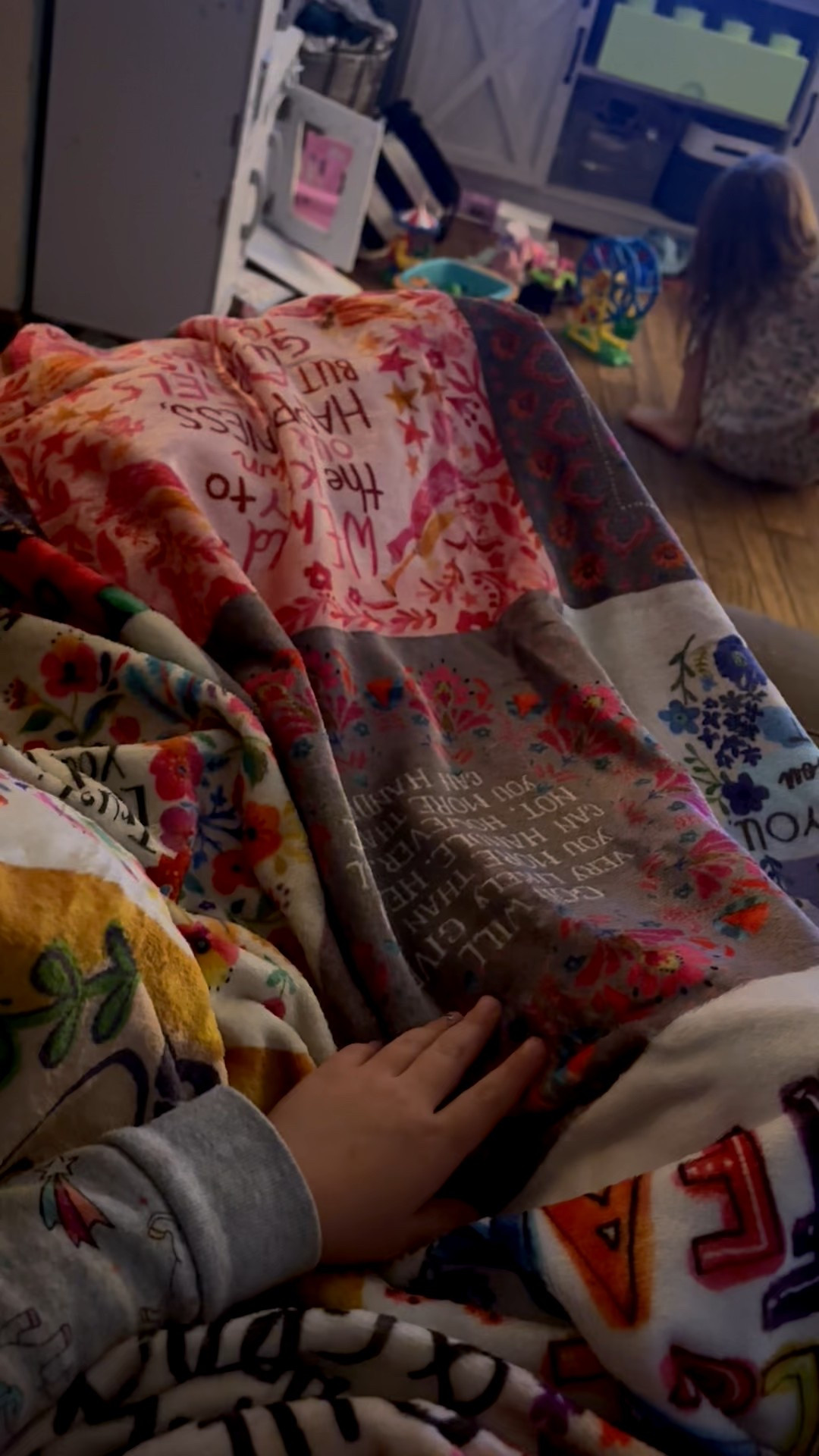 My mom got me the most beautiful prayer blanket for my birthday! I am loving how soft it is but it’s covered in reminders and scripture of how amazing God is! 

#LTKdayinmylife #LTKHoliday #LTKGiftGuide