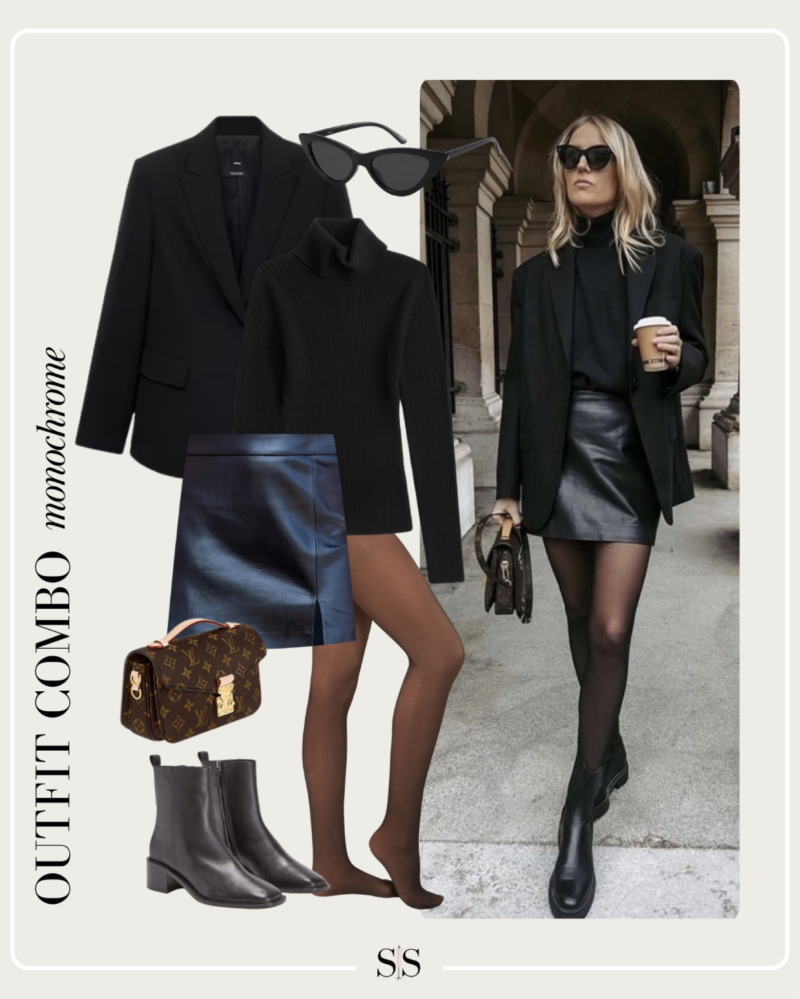 February Style Guide: no fail outfit combos | monochrome 

#pinterestoutfit #springoutfit #transitionaloutfit #outfitformula 

#LTKStyleTip