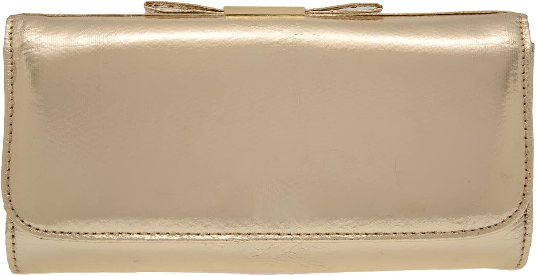 JNB Women's Metallic Material Clutch Purse | Amazon (US)