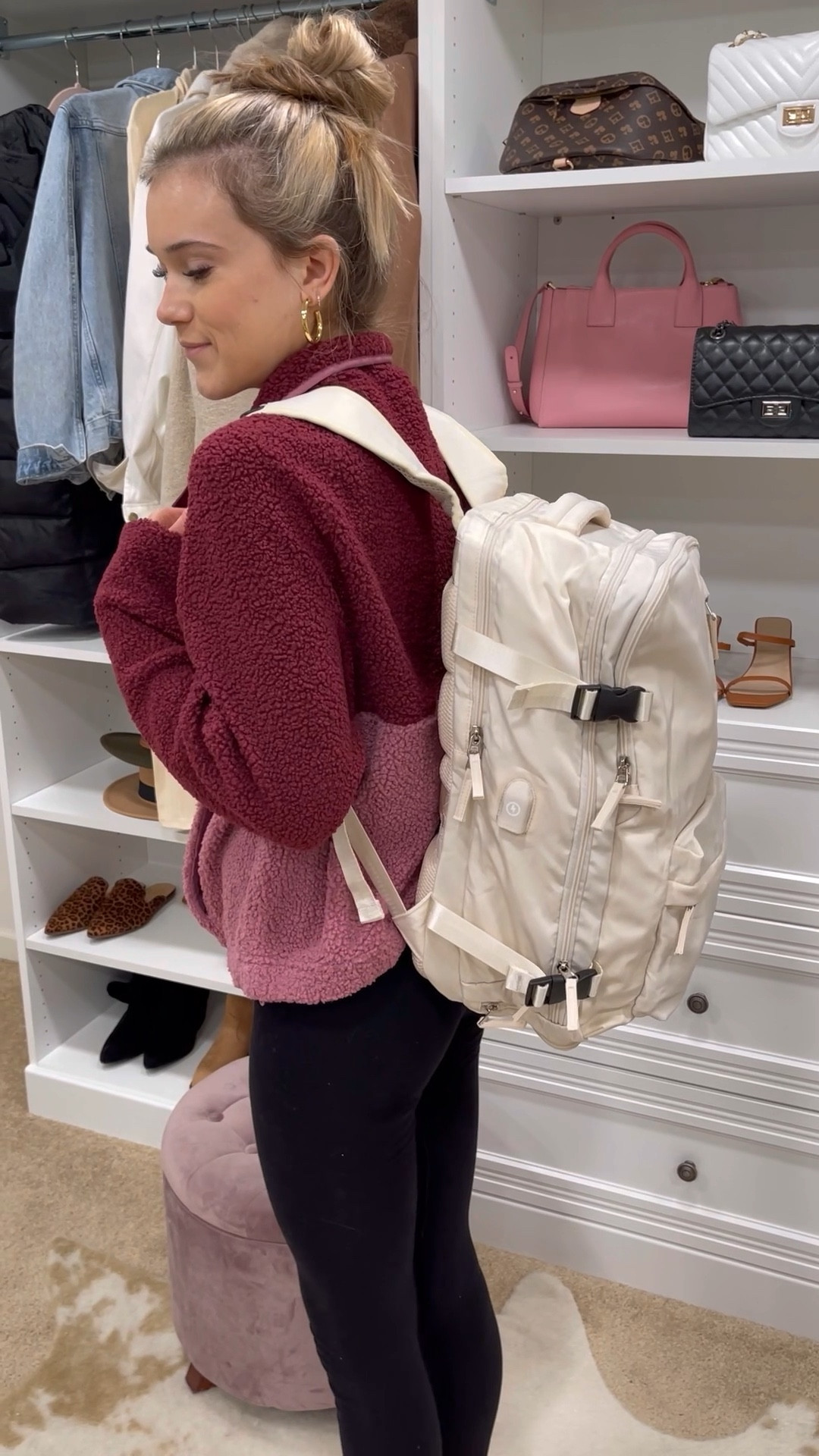 Amazon travel backpack. Amazon. Travel with me. Pullover. Old navy pullover. Backpack. Cruise. Winter getaway. Airport outfit 

#LTKtravel #LTKunder50 #LTKunder100