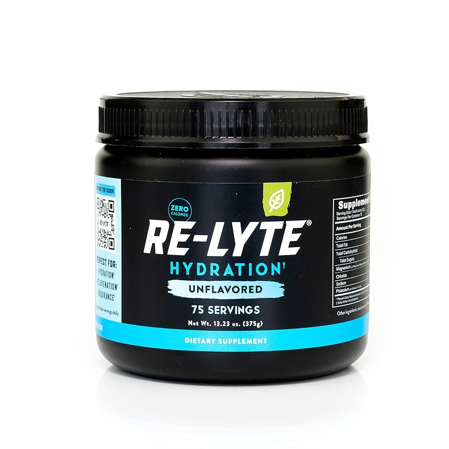 REDMOND Re-Lyte Hydration Electrolyte Powder Mix (Unflavored) | Amazon (US)