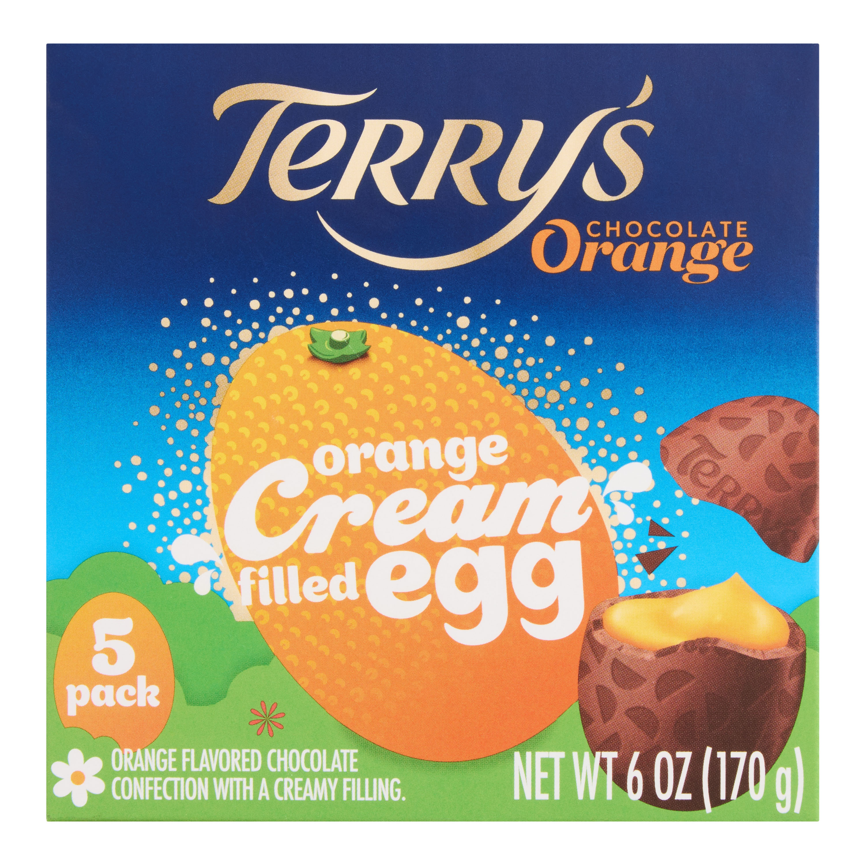 Terry's Chocolate Orange Cream Egg 5 Pack | World Market