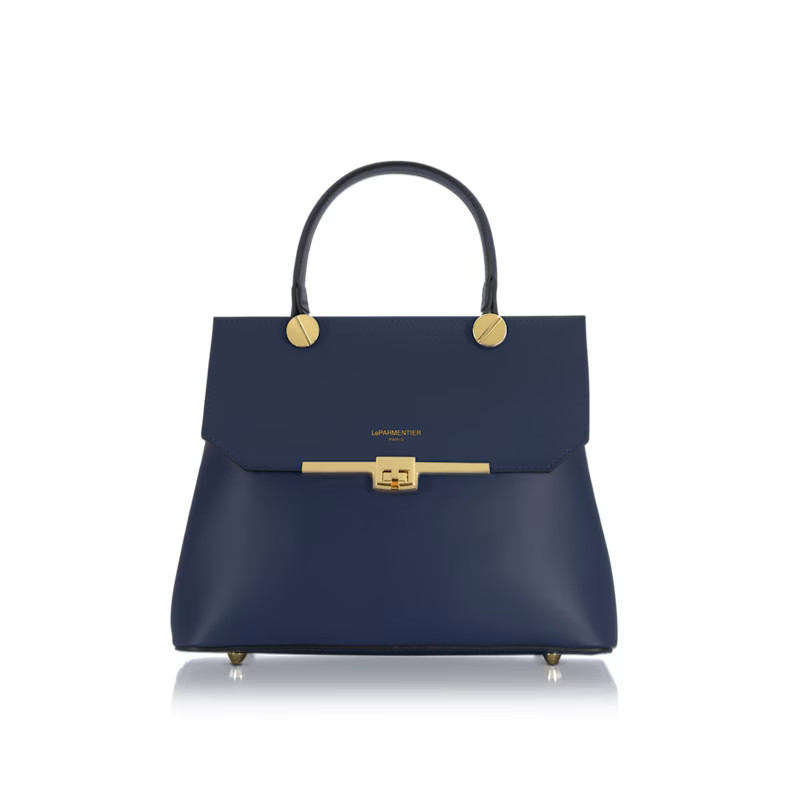 Atlanta Top Handle Satchel Bag W/Shoulder Strap - Blue | Wolf & Badger