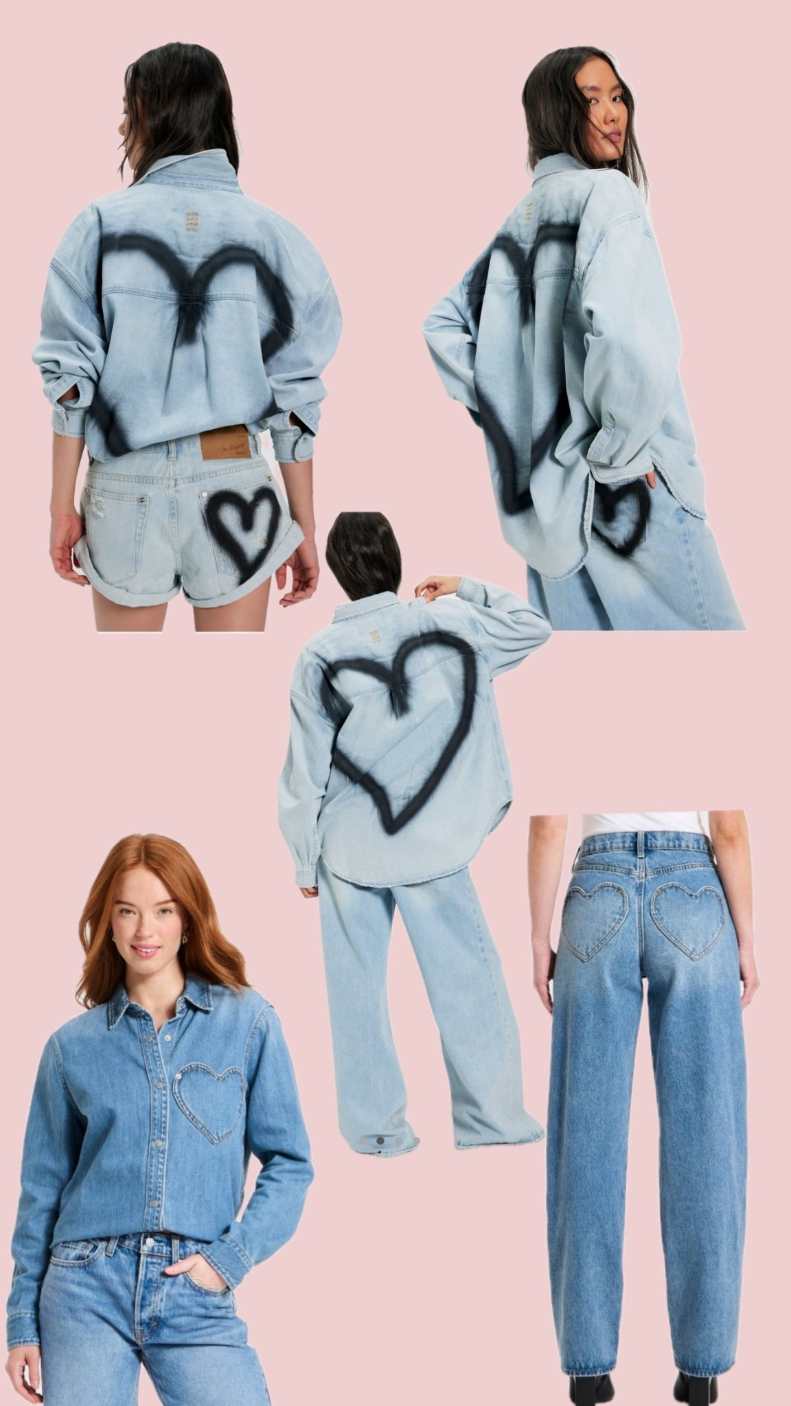 denim on denim heart edition 

#LTKOver40 #LTKmomlife #LTKValentine