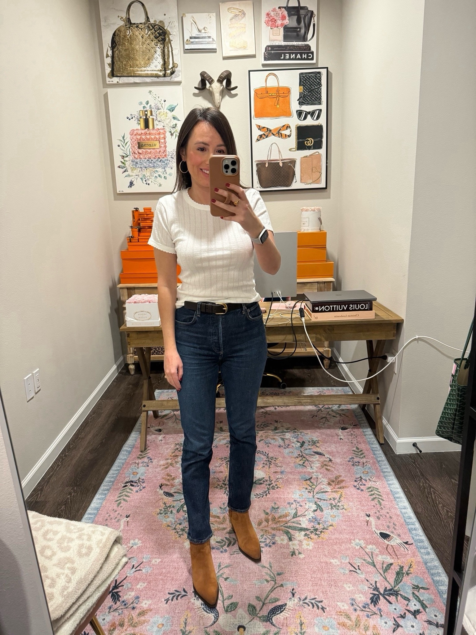 Leset pointelle tee in size small



#LTKfindsunder100 #LTKstyletip #LTKSeasonal