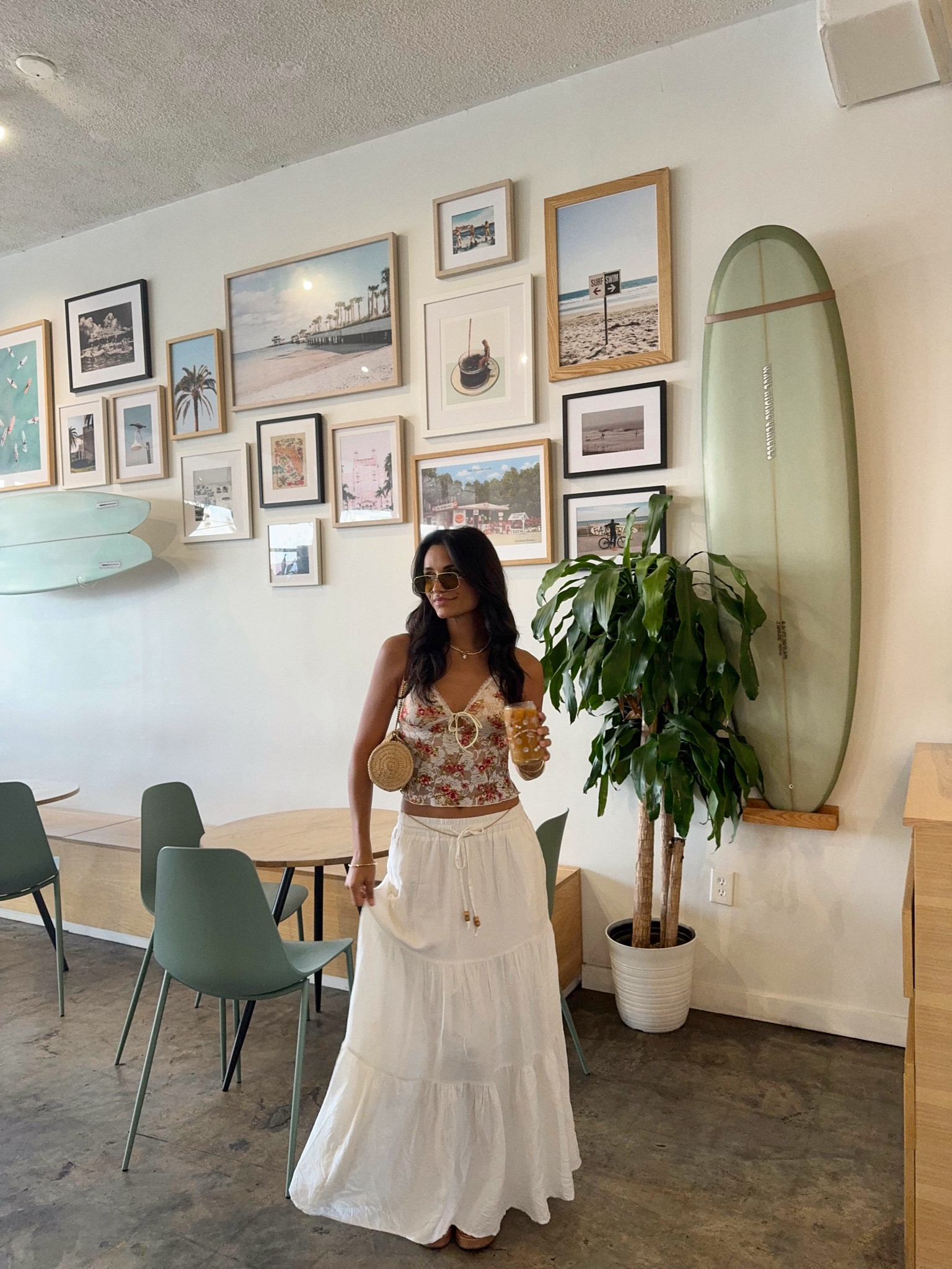 my favorite white maxi skirt 