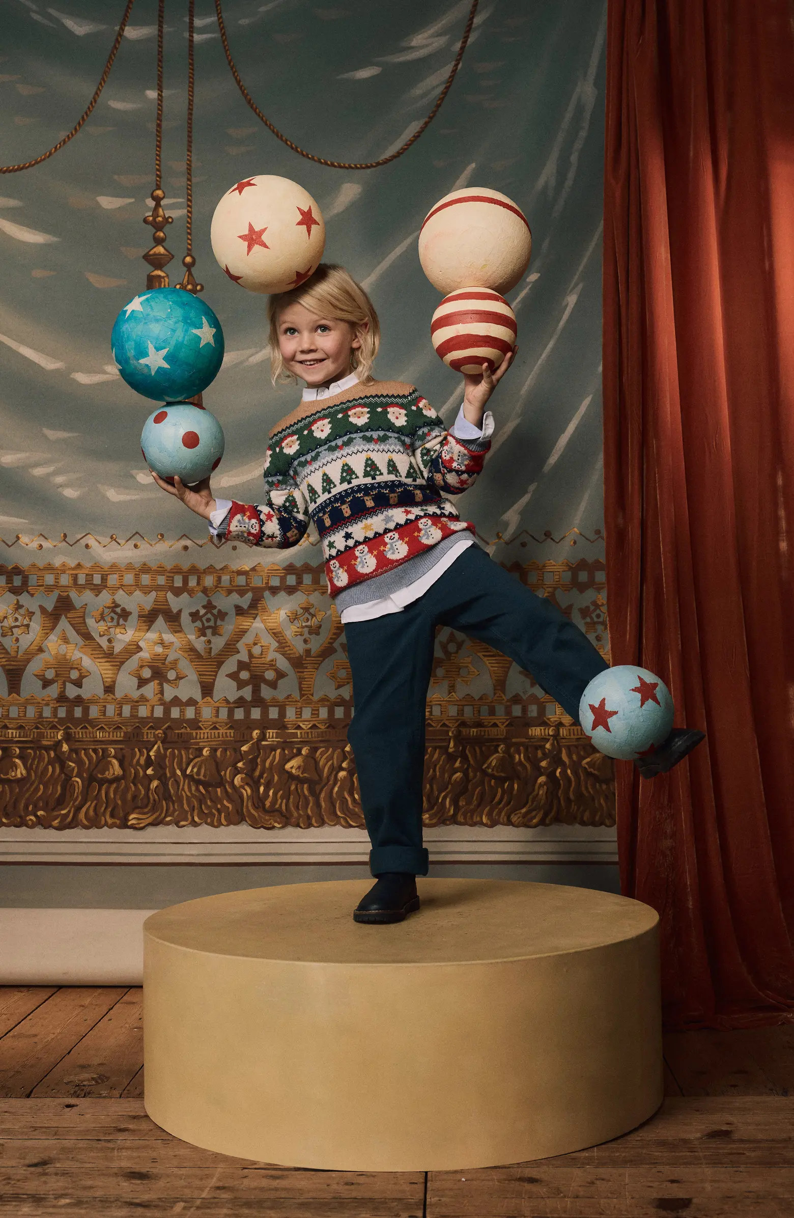 Kids' Fair Isle Crewneck Sweater | Nordstrom