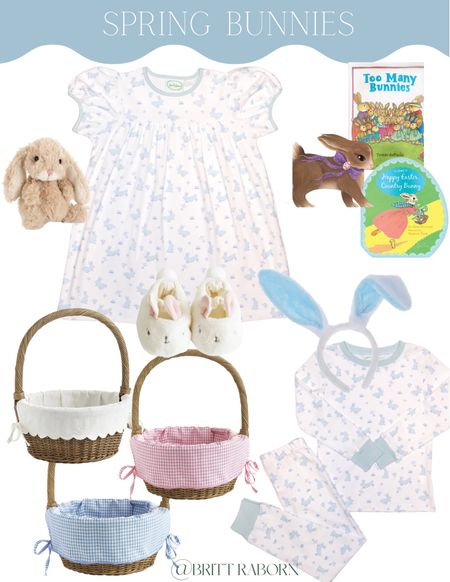 Spring bunnies 🐰 Easter baskets, bunny pajamas, bunny books, stuffed bunnies, bunny slippers 

#LTKkids #LTKfamily #LTKbaby
