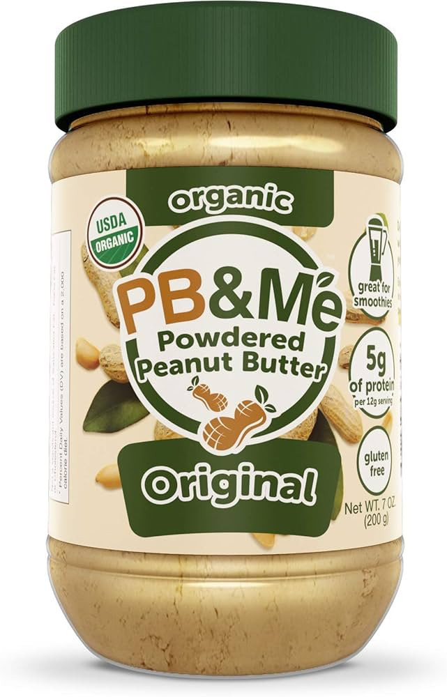 PB&Me Natural Powdered Peanut Butter - Gluten Free, High Protein, Less Calorie Peanut Butter for ... | Amazon (CA)