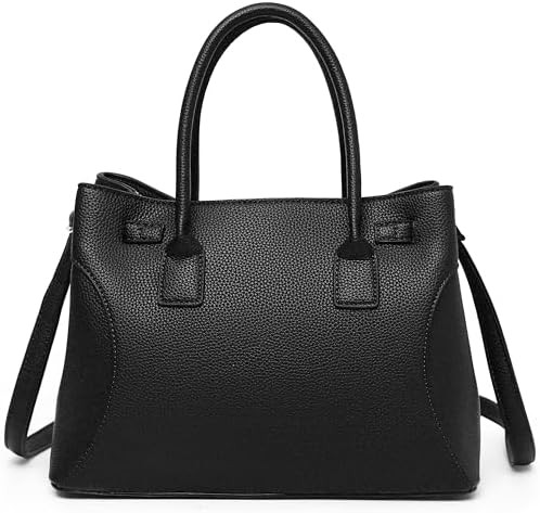 Eslcorri Women Top-Handle Satchel Bag Medium Tote Handbags Trendy Shoulder Purse PU Leather Ladie... | Amazon (US)