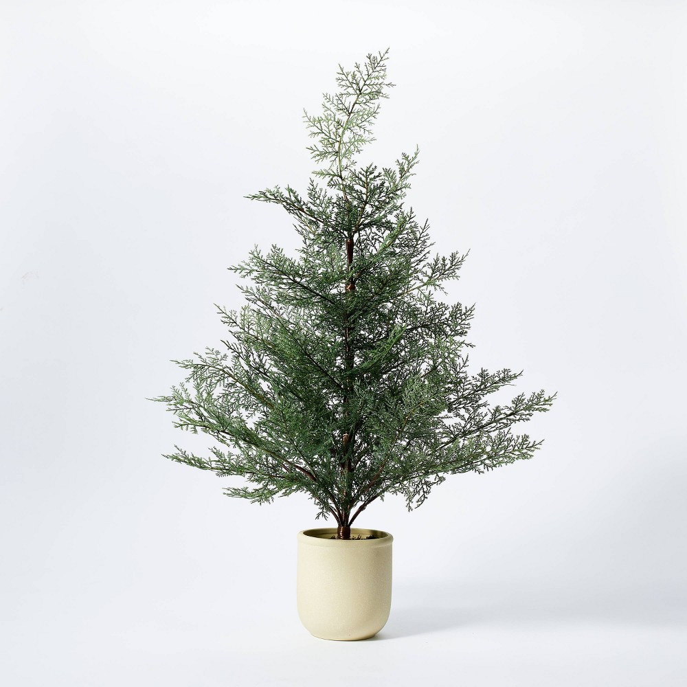 Medium Artificial Feathery Pine Tree - Threshold designed with Studio McGee | Target