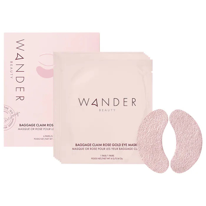 Wander BeautyBaggage Claim Rose Gold Eye Masks | Sephora (US)