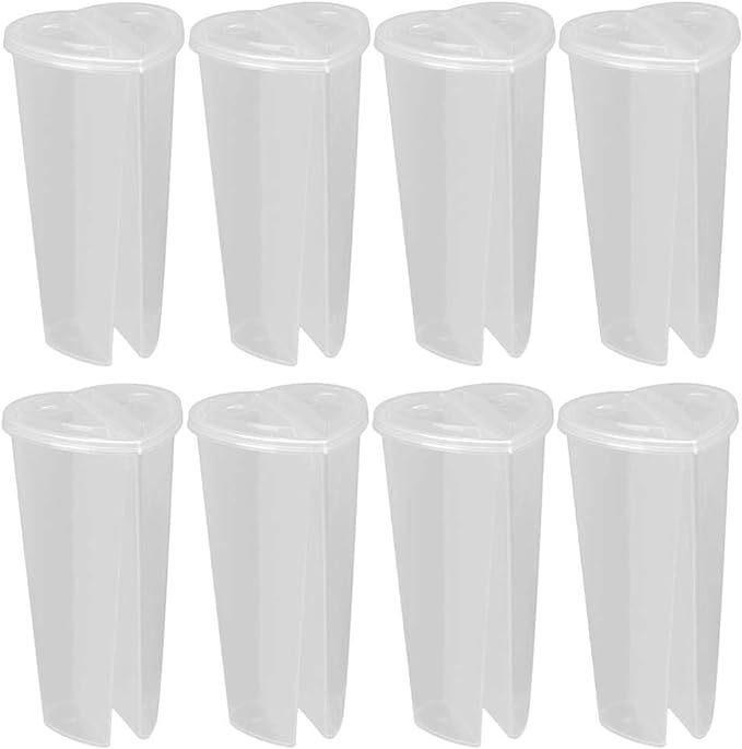 EXCEART Disposable Heart Plastic Cups Wedding Party Cups Couple Sharing Cup Disposable Party Cups... | Amazon (US)