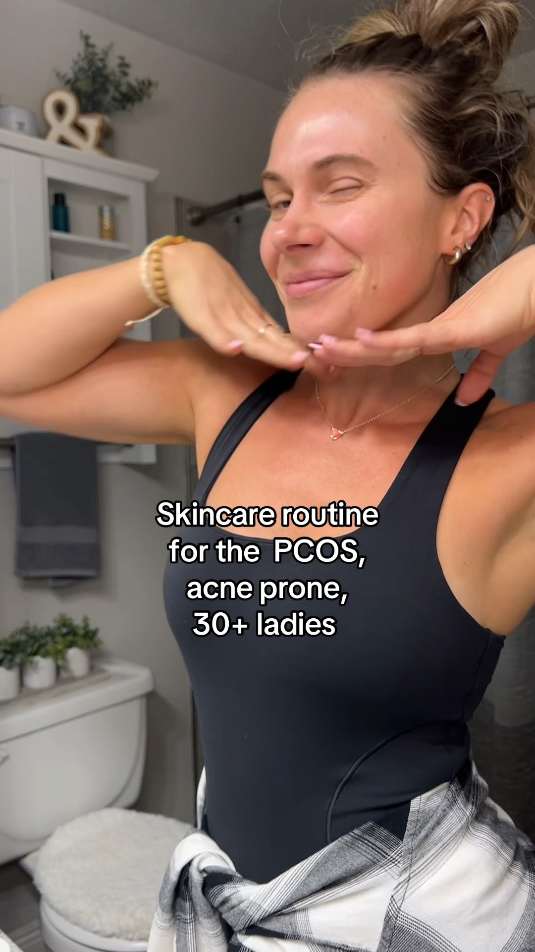 PCOS and acne can be so frustrating for your skin! 

Here’s the skincare routine that’s changed everything:

Cerave dash wash,
Double cleanse with free exfoliation,
Toner,
Mandelic pads- medical grade skincare 
Milky primer- POV beauty 
Nourishing glow serum- POV beauty 
Vitamin c,
Moisturizer “whip it”- POC beauty 
And lastly SPF, always! 




#LTKActive #LTKBeauty #LTKStyleTip