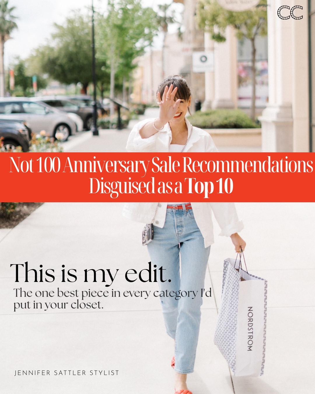 Not 100 recommendations disguised as a Top 10.

Just the pieces I’d actually put in your closet.

🖤 Comment STYLE and I’ll send the exact list plus my Anniversary Sale catalog with the capsule wardrobes.