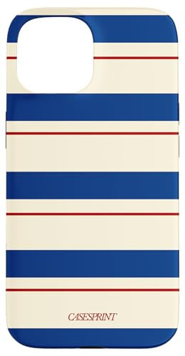 RED White Blue Stripes Case for iPhone 15 | Amazon (US)