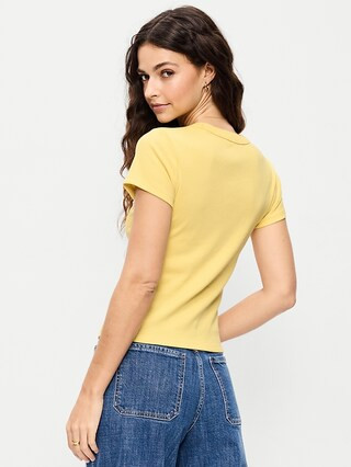 Snug Crop T-Shirt | Old Navy (US)