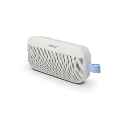 Bose SoundLink Flex Bluetooth Speaker (2nd Gen) - Portable Outdoor Speaker with Hi-Fi Audio, Waterproof and Dustproof, USB-C, Up to 12 Hours Battery Life, Fog Grey - Limited Edition Color | Amazon (US)
