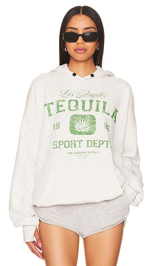 Tequila Sport Hideout Hoodie in Pebble Heather | Revolve Clothing (Global)